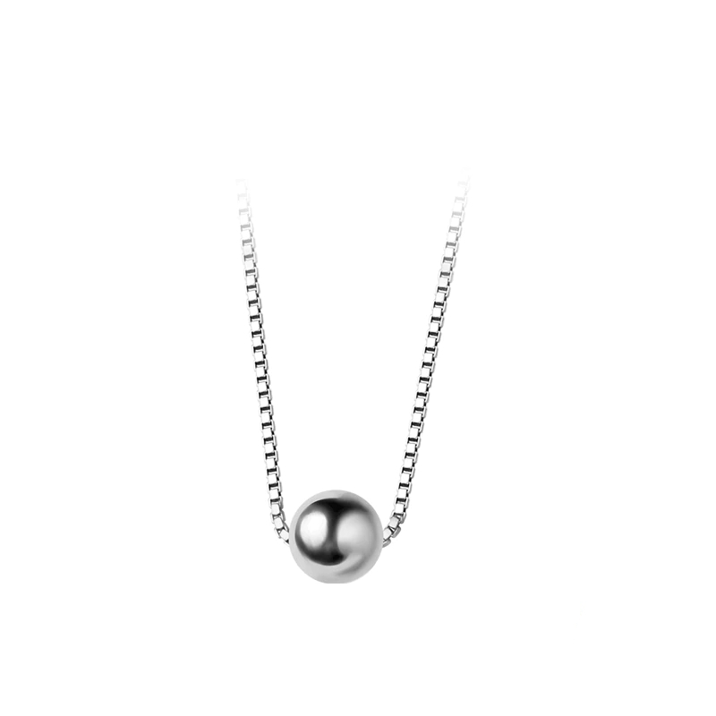 Sterling Silver Ball Necklace