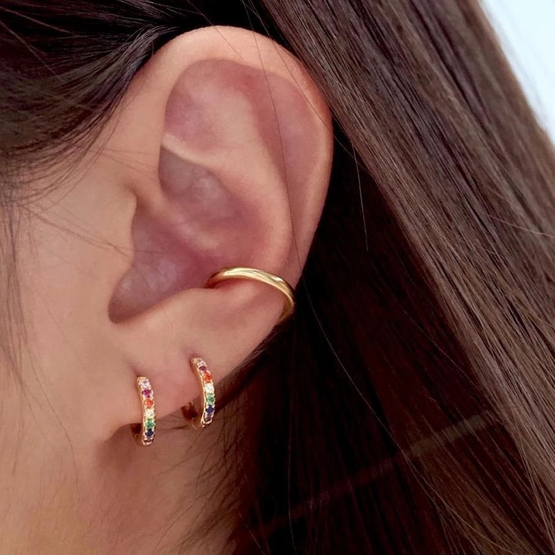 925 Sterling Silver Hoop Earrings for Women