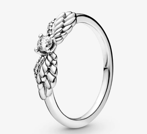 Angel wings Sterling Silver Ring