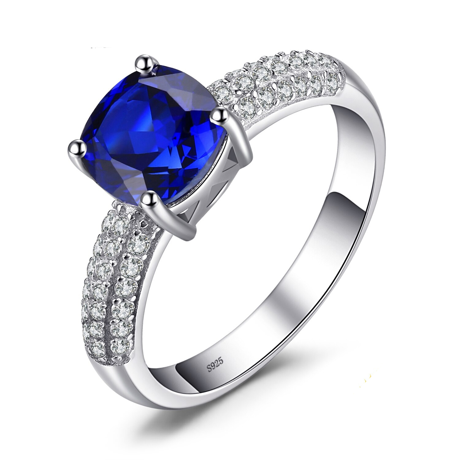 Cushion 2.2ct Sapphire Ring 