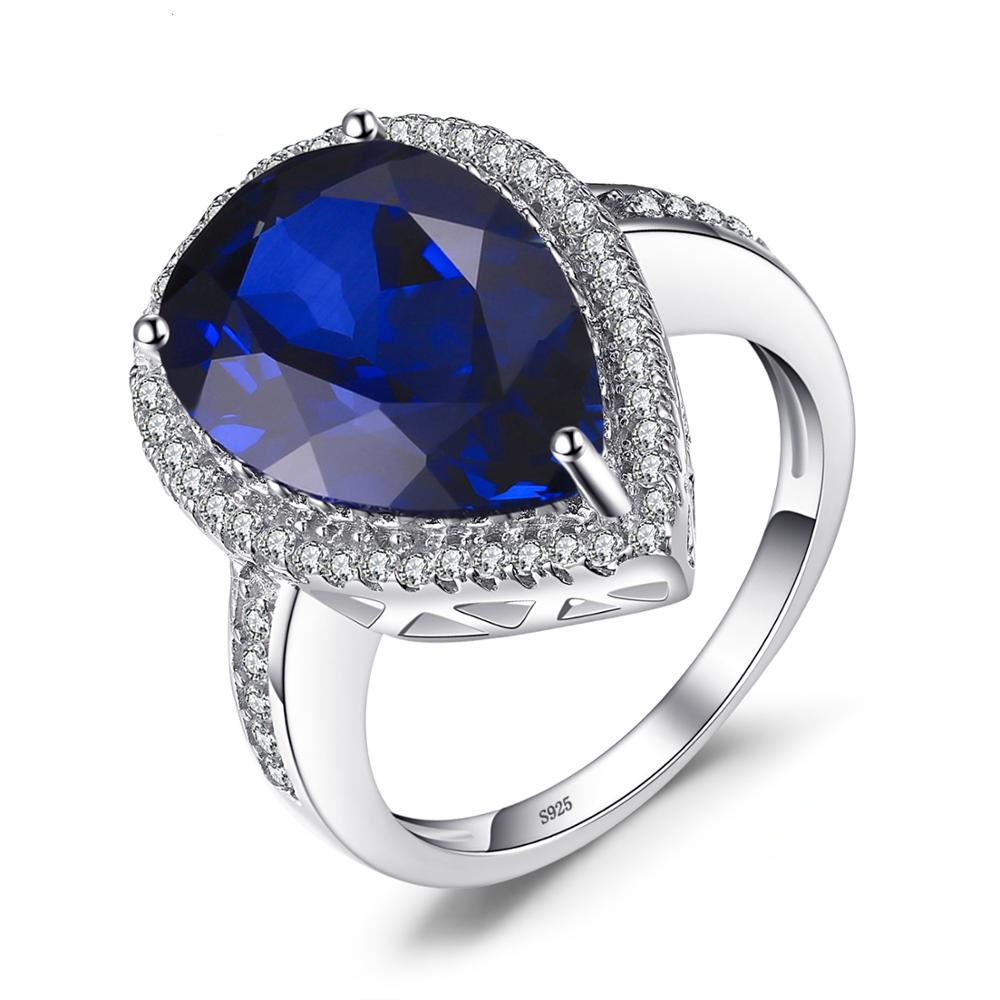 Lab created Sapphire Rings